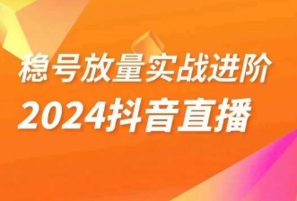 稳号放量实战进阶—2024抖音直播，直播间精细化运营的几大步骤网赚库-项目库-轻创网-中创网-福缘网-冒泡网-资源之家-魔方项目库网赚库