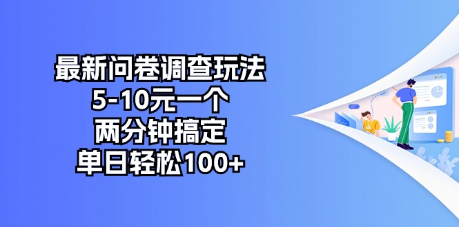 （10606期）最新问卷调查玩法，5-10元一个，两分钟搞定，单日轻松100+网赚库-项目库-轻创网-中创网-福缘网-冒泡网-资源之家-魔方项目库网赚库