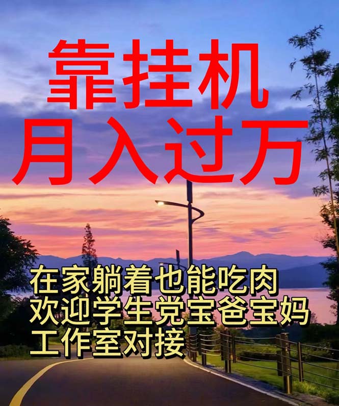 （10838期）靠挂机，日入1000+，躺着也能吃肉，适合宝爸宝妈学生党工作室，电脑手…网赚库-项目库-轻创网-中创网-福缘网-冒泡网-资源之家-魔方项目库网赚库