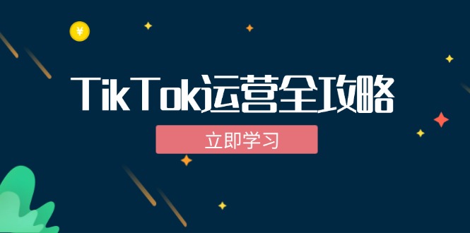 TikTok实战运营全攻略：从下载软件到变现，抖音海外版实操教程网赚库-项目库-轻创网-中创网-福缘网-冒泡网-资源之家-魔方项目库网赚库
